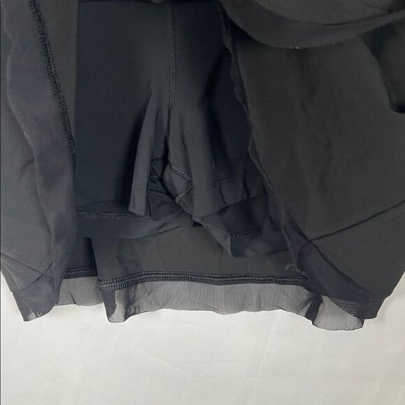 CALIA Women's Mesh Pieced High Rise Skirt M Black - Picture 4 of 6